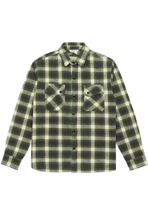 3sixteen Emerald Crosscut Shaggy Check Shirt