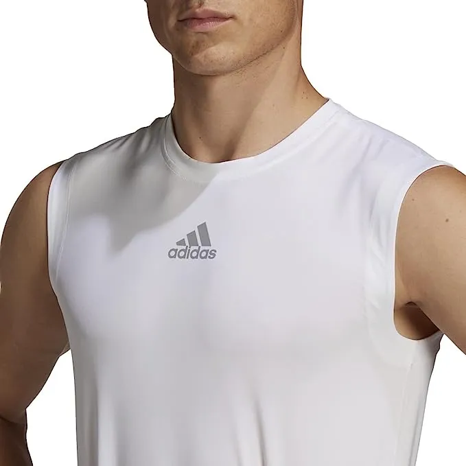 Adidas Men's Tech fit Sleeveless Fitted Top 129912010