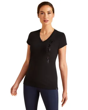 Ariat Womens Vertical Logo V T-Shirt