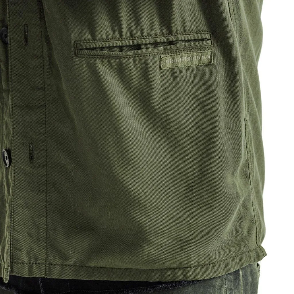 Arrow Shacket - Olive