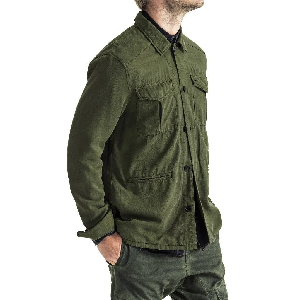 Arrow Shacket - Olive