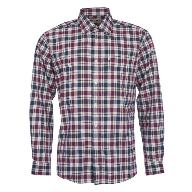 Barbour Astwell Mens Shirt - Merlot