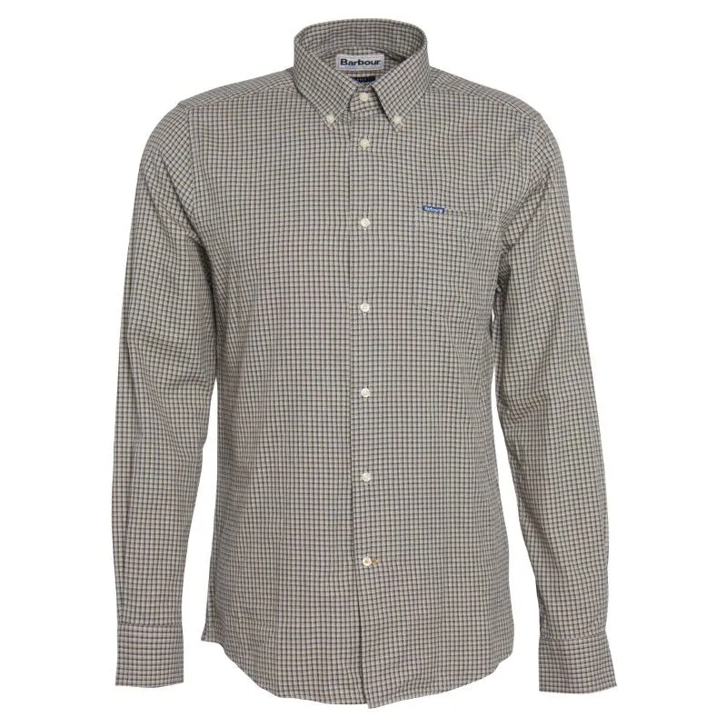 Barbour Darnick Tailored Mens Shirt - Olive