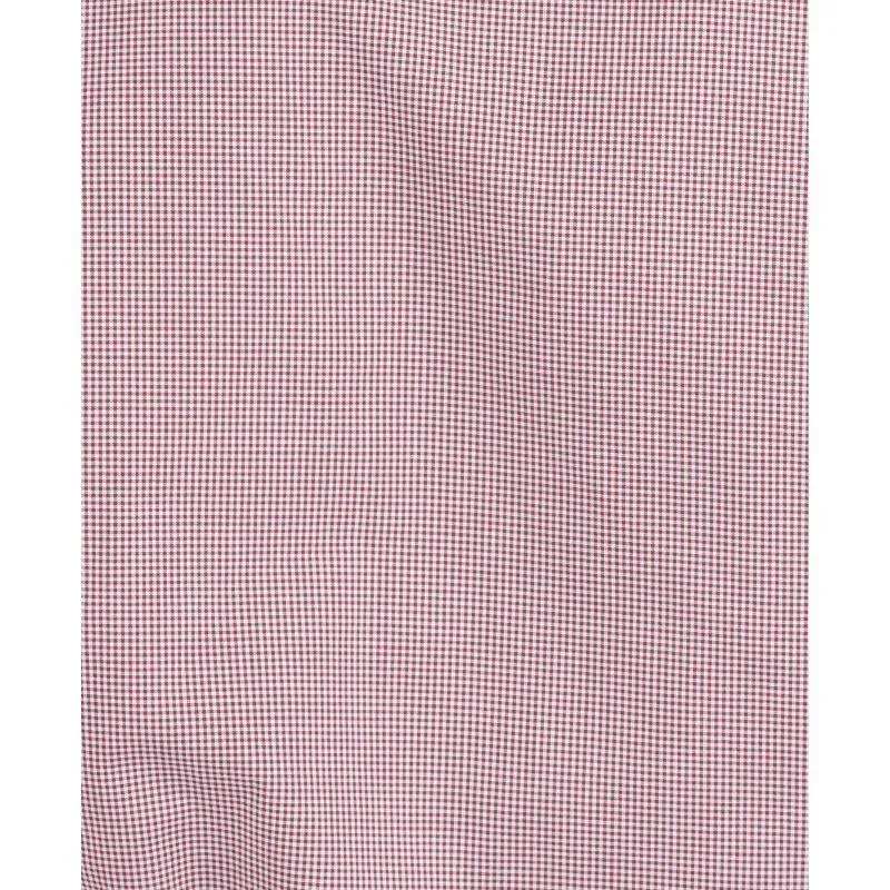 Barbour Gingham 23 Mens Tailored Fit Shirt - Red