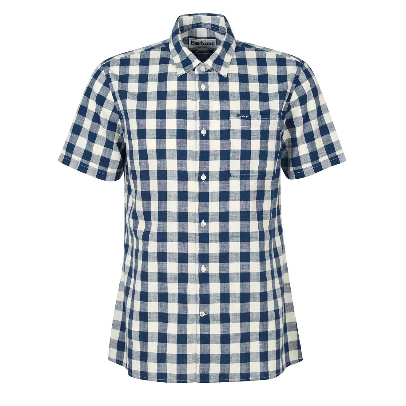 Barbour Hilson Tailored Shirt Navy