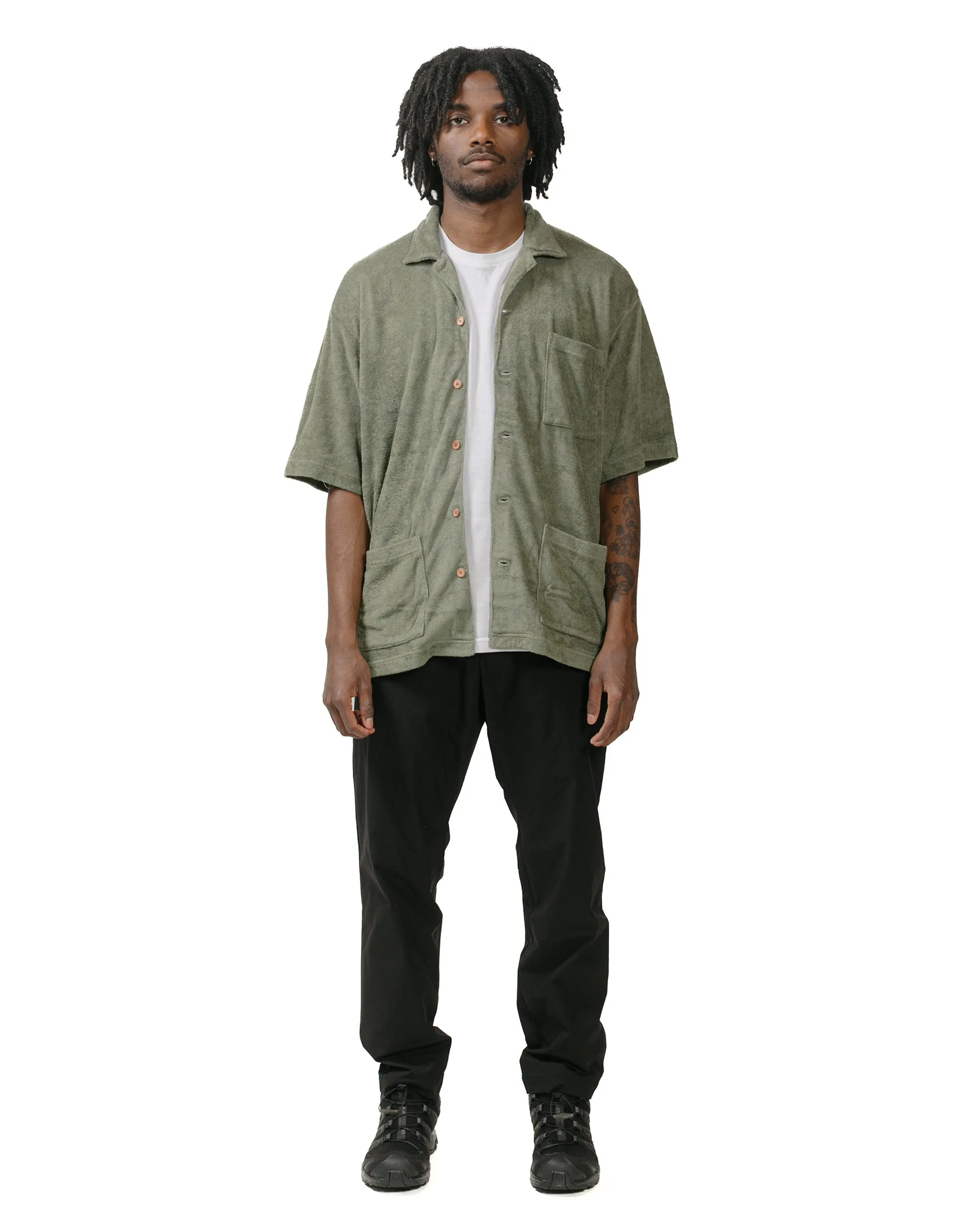 Battenwear Lounge Shirt Olive