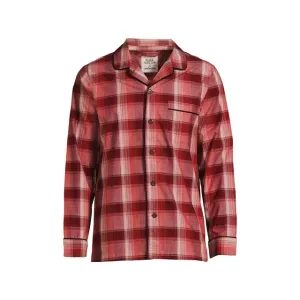 Blake Shelton Poplin PJ SHIRT SUNSET PLAID