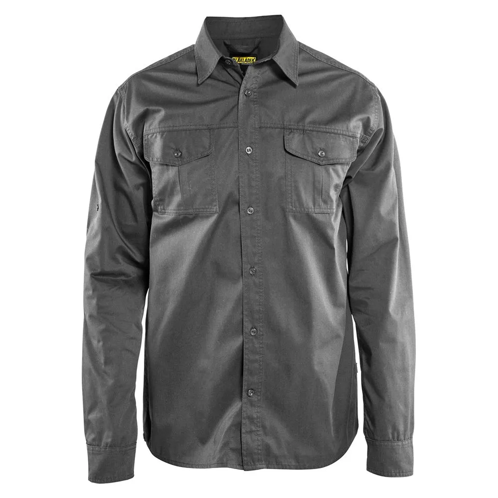 Bl&#xE5;kl&#xE4;der&#x20;3298-1190&#x20;Twill&#x20;Shirt&#x20;-&#x20;Grey