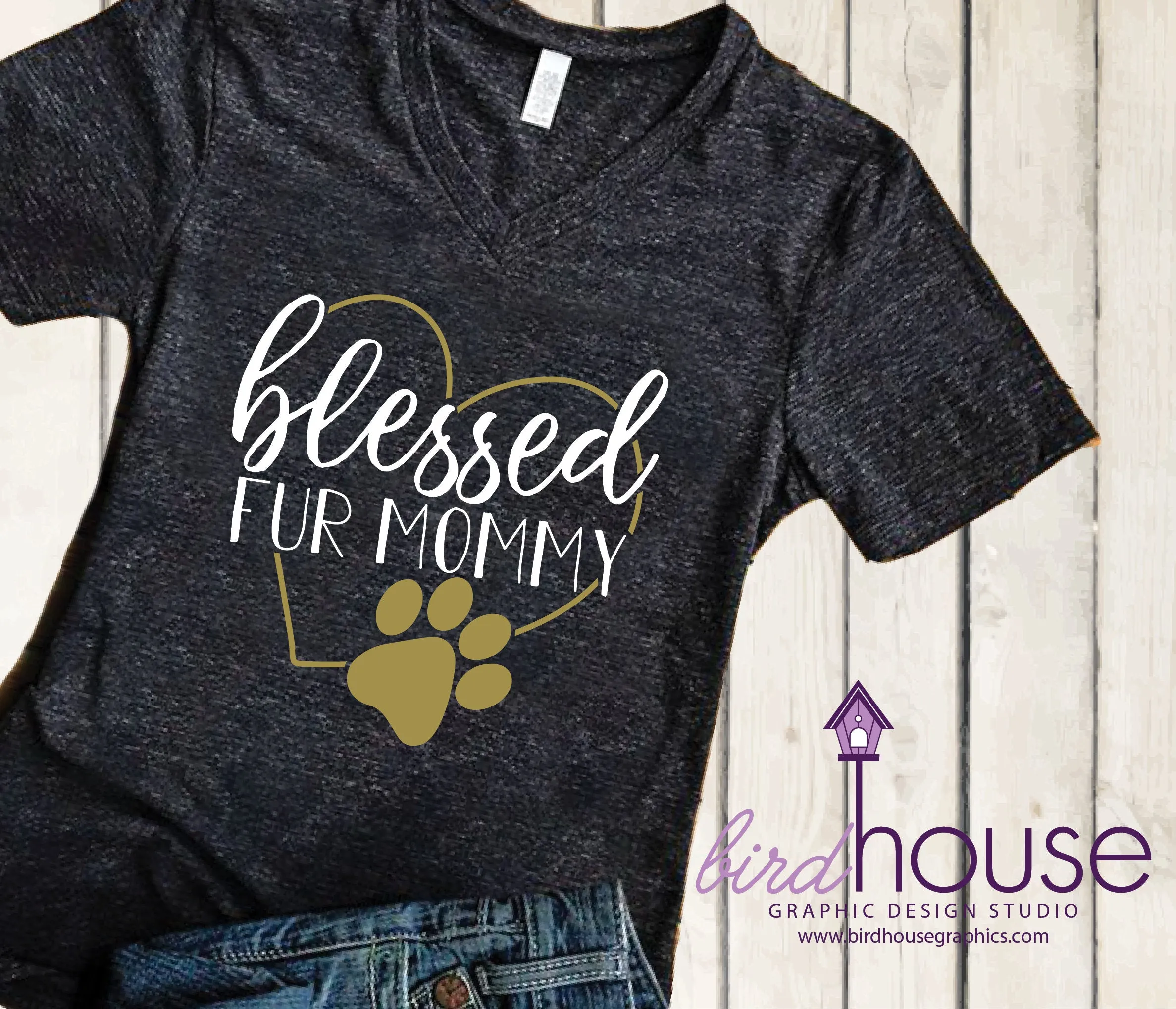 Blessed Fur Mommy Shirt