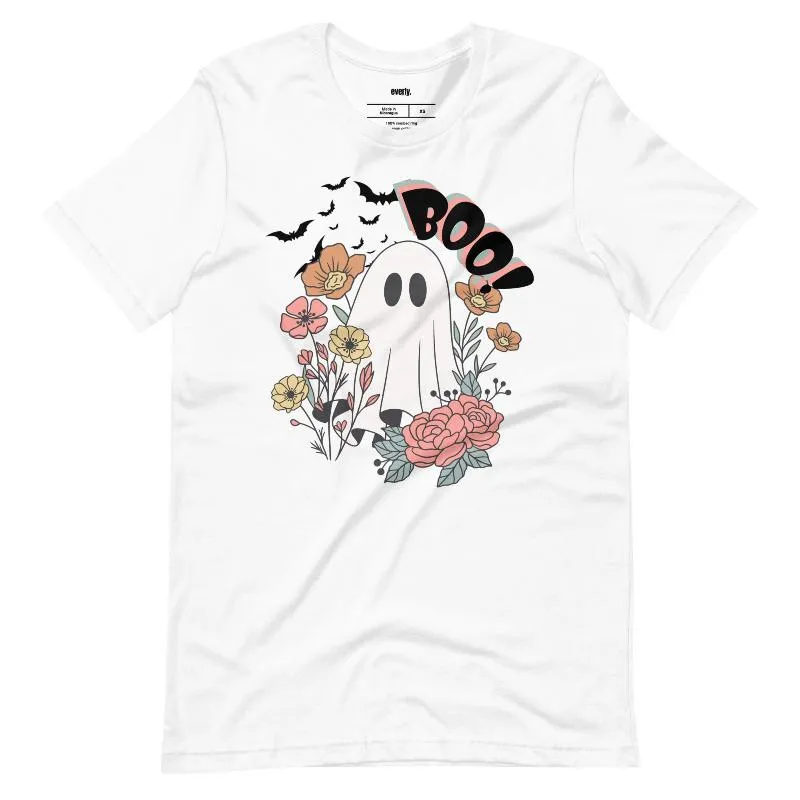 Boo-tiful Blooms Halloween Graphic Tee