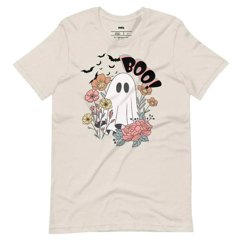 Boo-tiful Blooms Halloween Graphic Tee