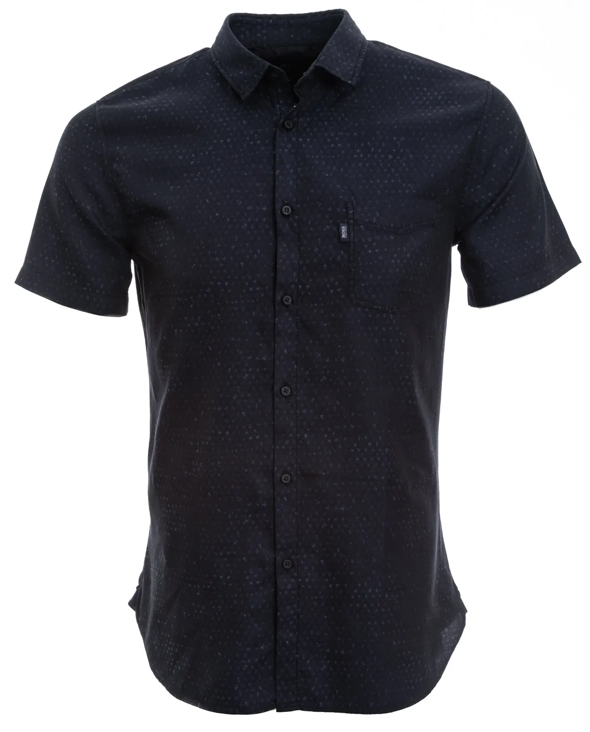 BOSS Magneton_1_Short Short Sleeve Shirt in Navy