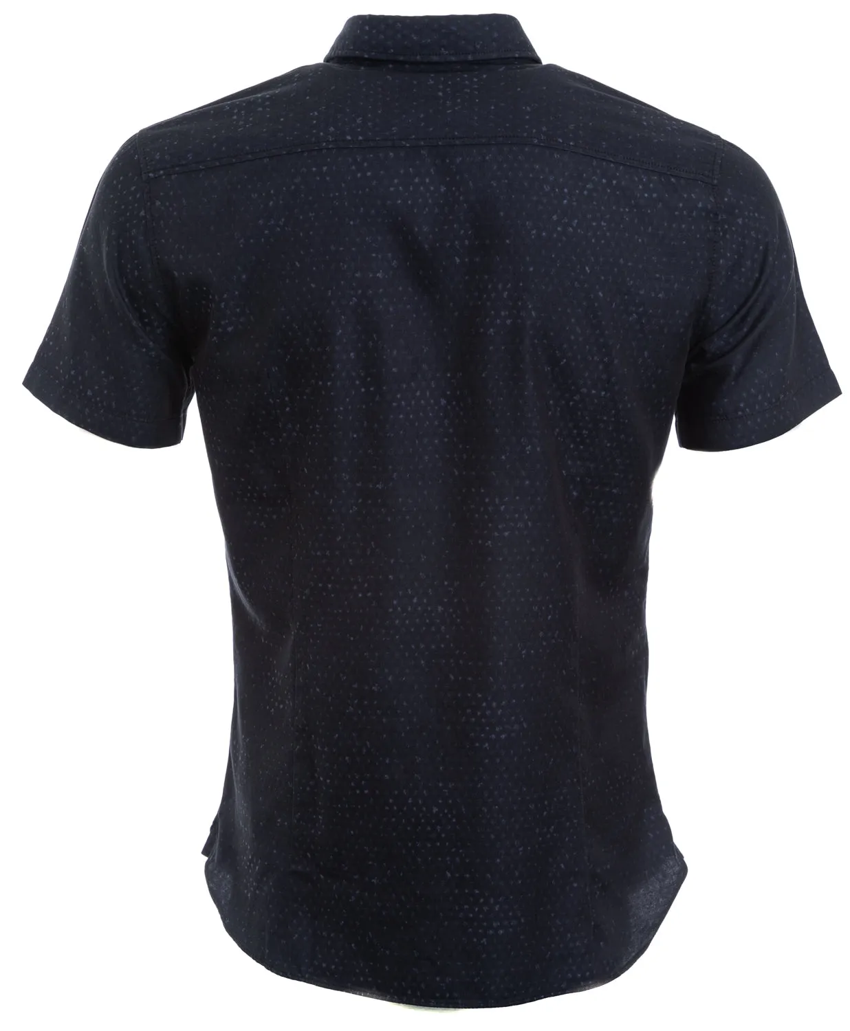 BOSS Magneton_1_Short Short Sleeve Shirt in Navy