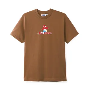 Butter Goods x Smurfs Lazy Logo - Oak Brown Shirt