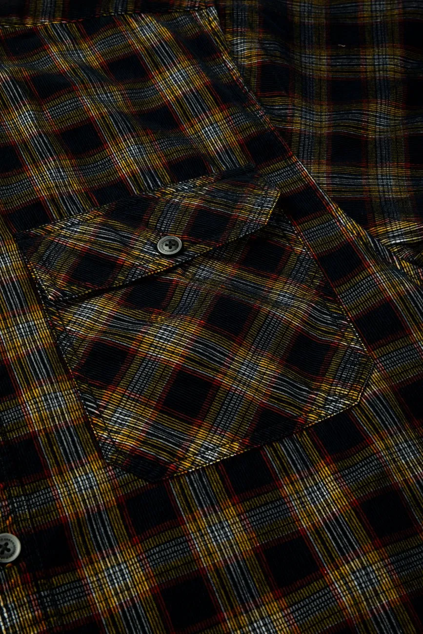 Check Corduroy Shirt 002 // oversized