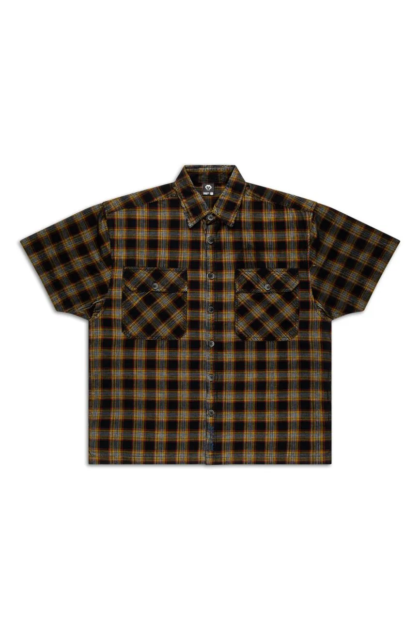 Check Corduroy Shirt 002 // oversized