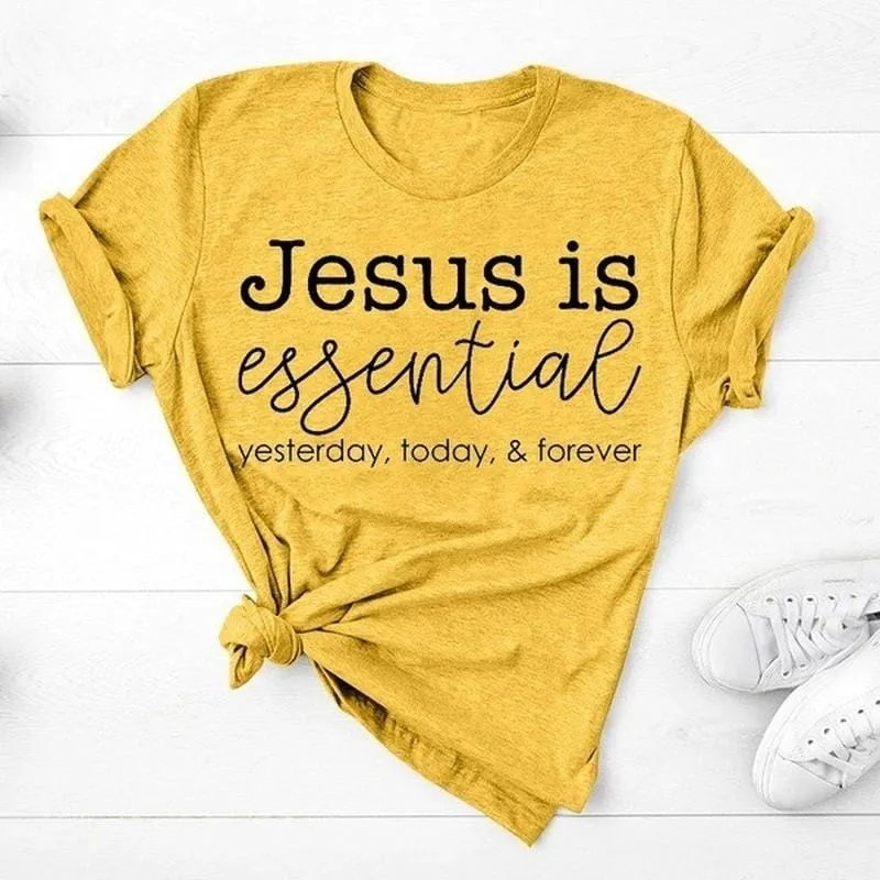 Christian T-Shirt <br> Jesus Is Essential