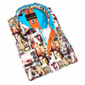 Chromatic Visage Button Down Shirt