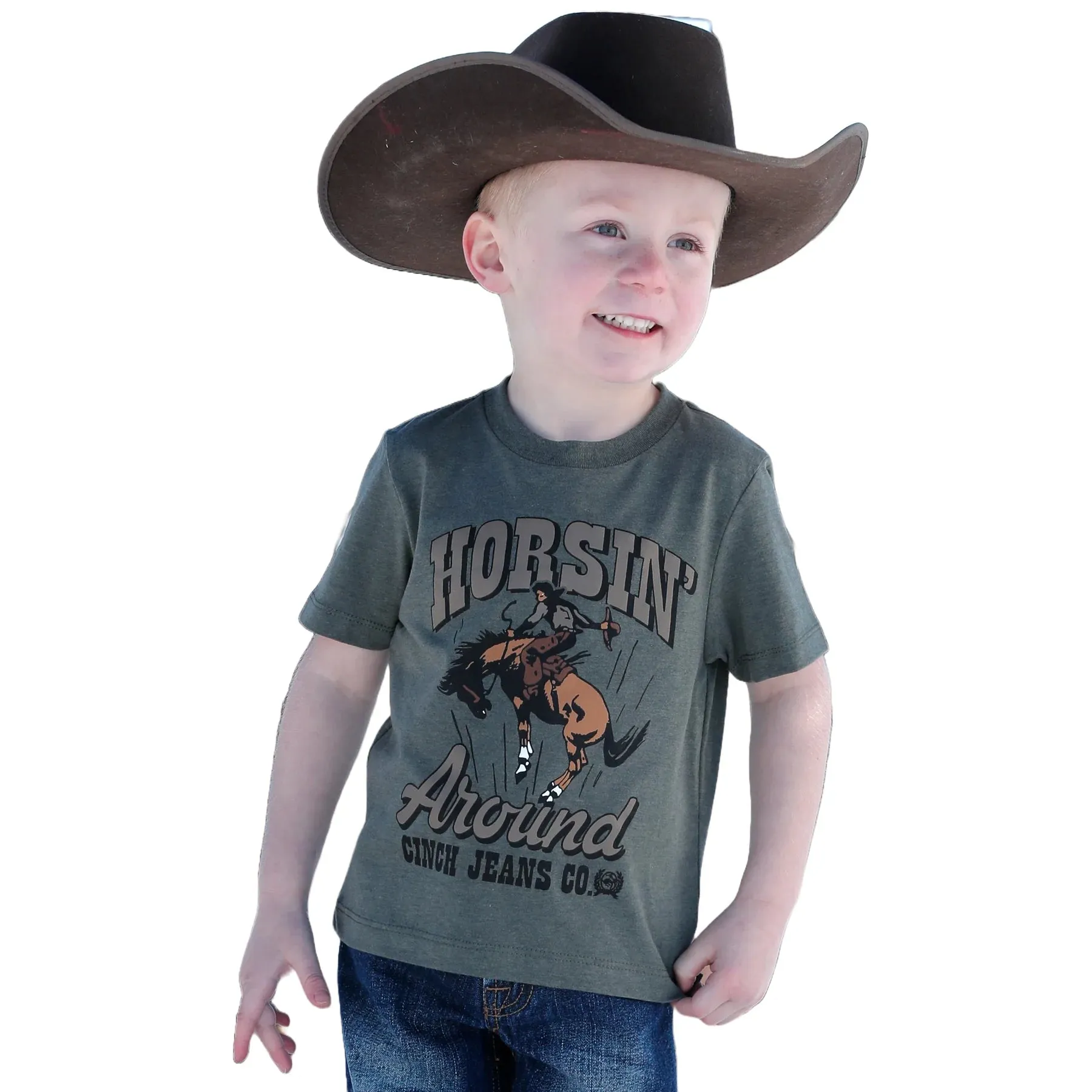 Cinch Toddler 'Horsin' Around' Graphic T-Shirt