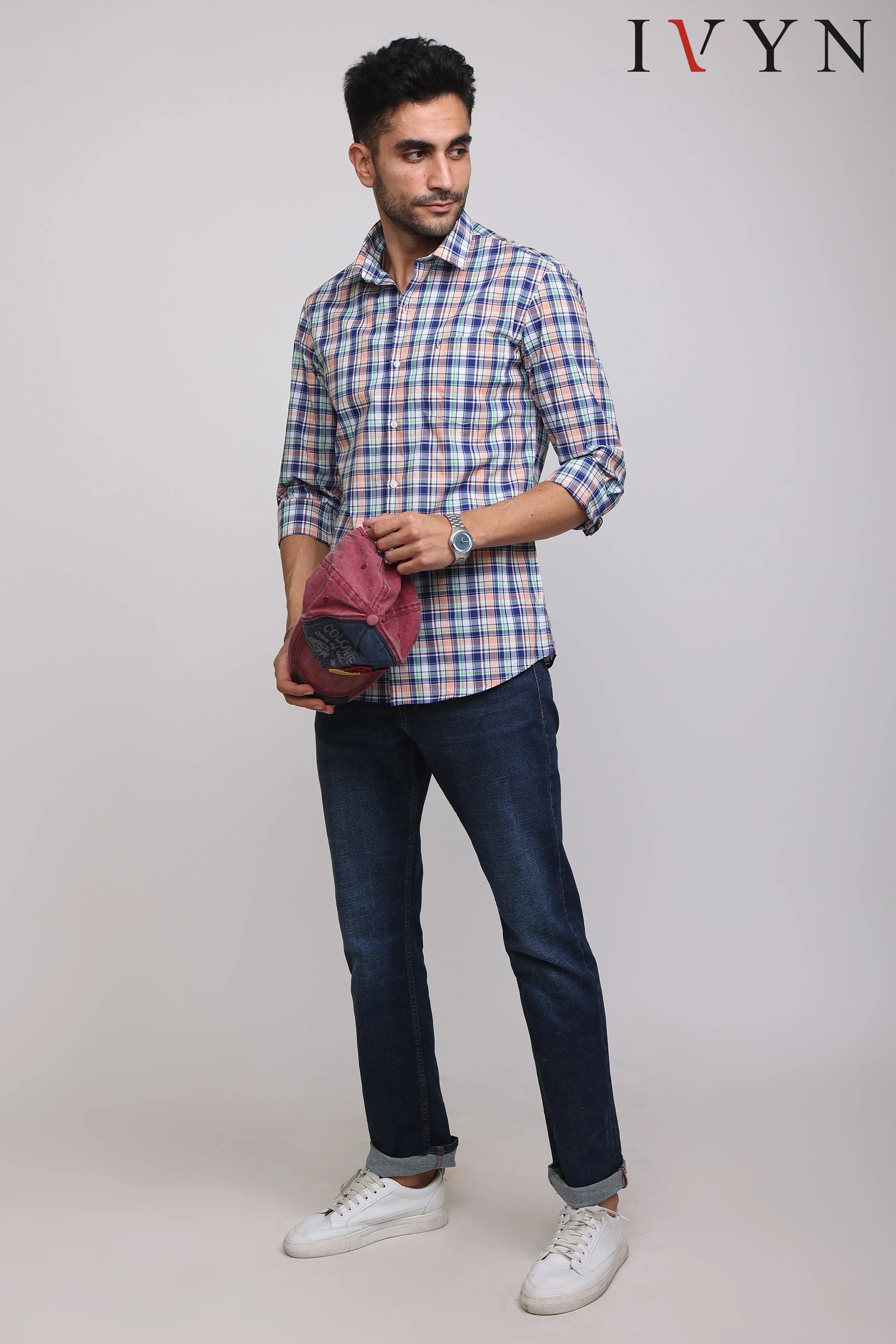 Classic Plaid Casual Check Shirt