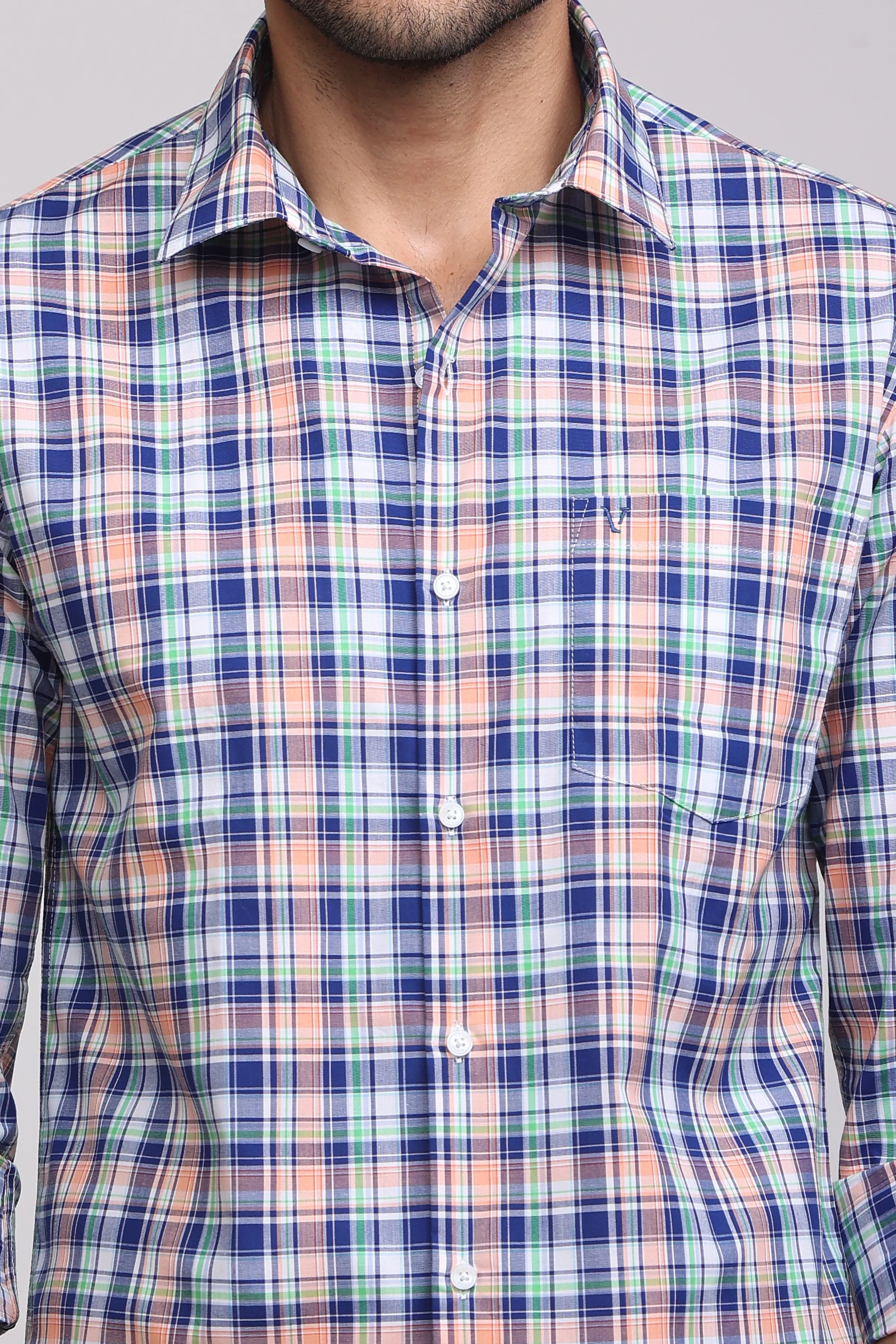 Classic Plaid Casual Check Shirt