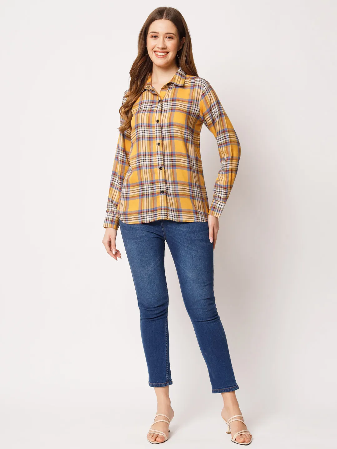 Classic Tartan Checked Gapless Technology Shirt