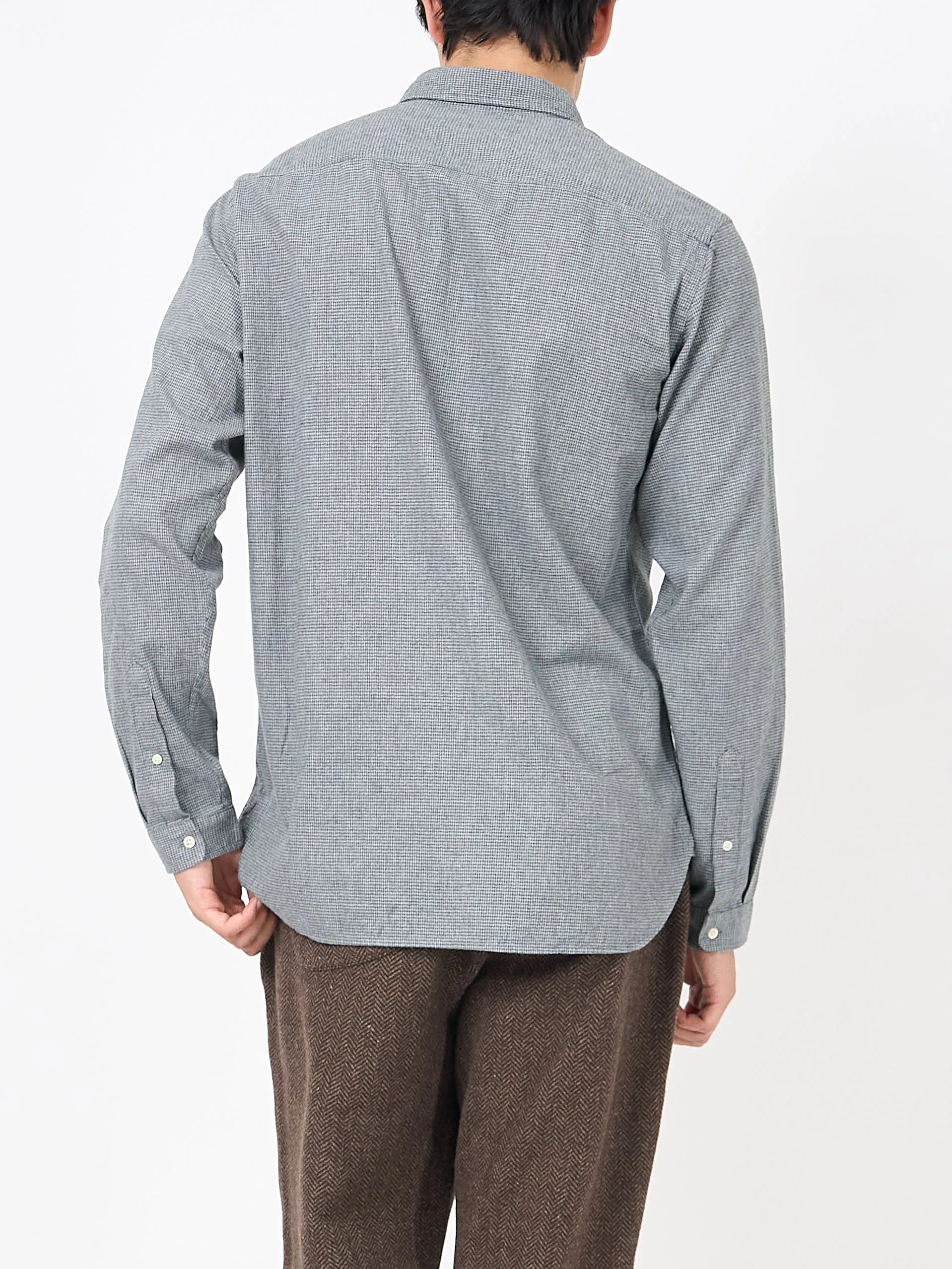 Clerkenwell Tab Shirt Oxman Grey