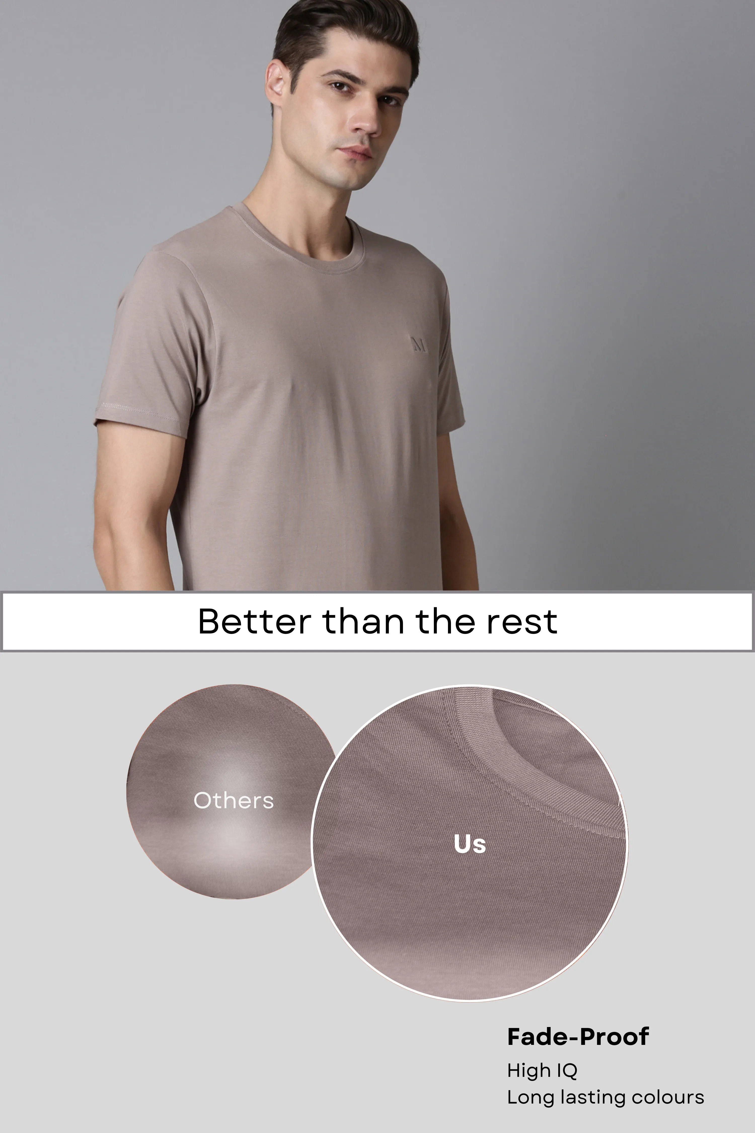 Coin grey Cotton IQ Basics