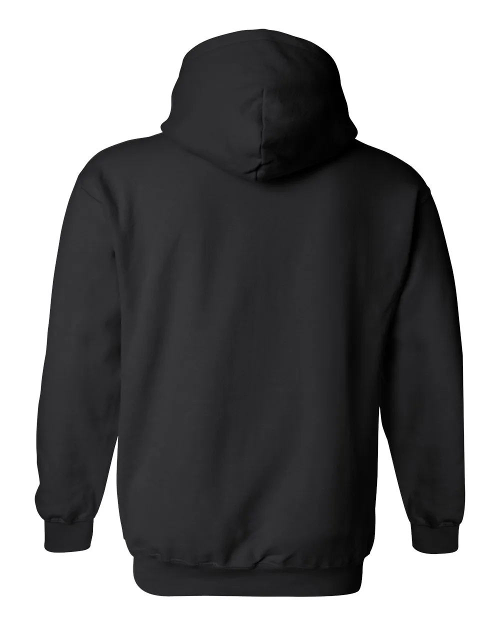 De Pere Central Lacrosse - Black Hoodie Sweatshirt - Ghostbirds Logo Left Chest