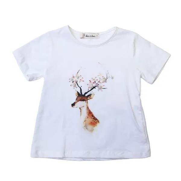 Deer Print Tee