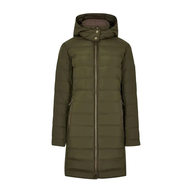 Dubarry Ballybrophy Ladies Down Coat - Olive