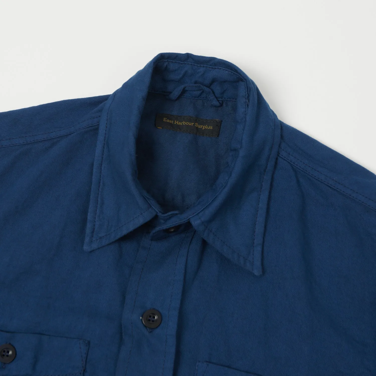 East Harbour Surplus 'Dickies 394' Overshirt - Blue