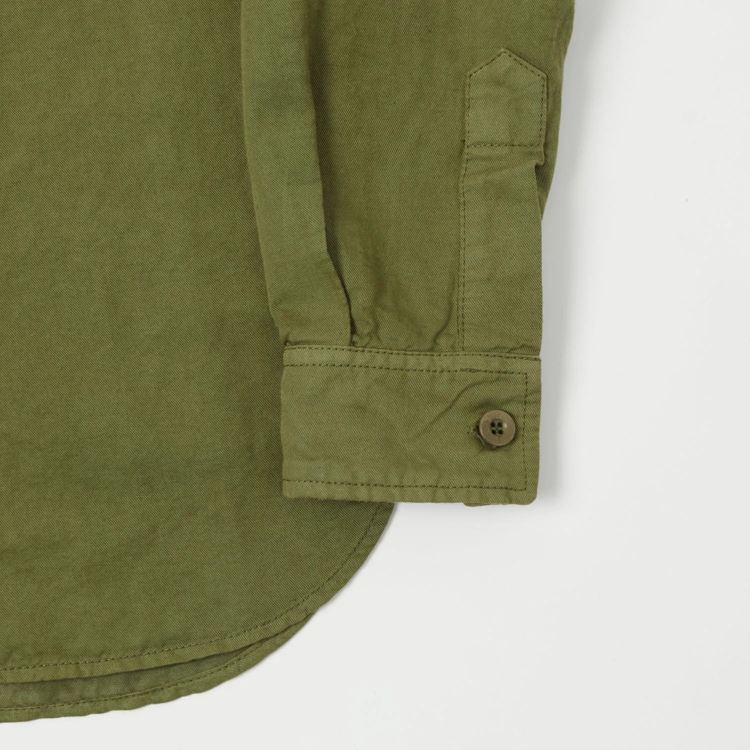 East Harbour Surplus 'Dickies 394' Overshirt - Green