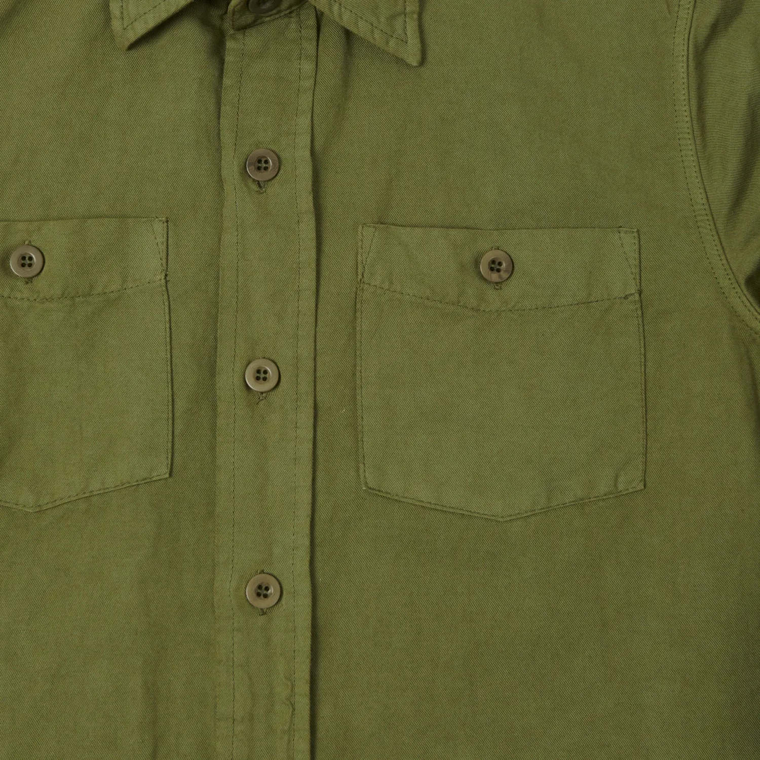 East Harbour Surplus 'Dickies 394' Overshirt - Green