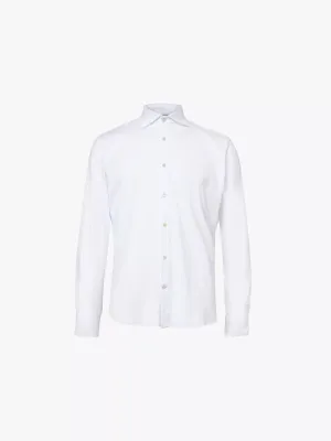 ELEVENTY White FishBone Shirt