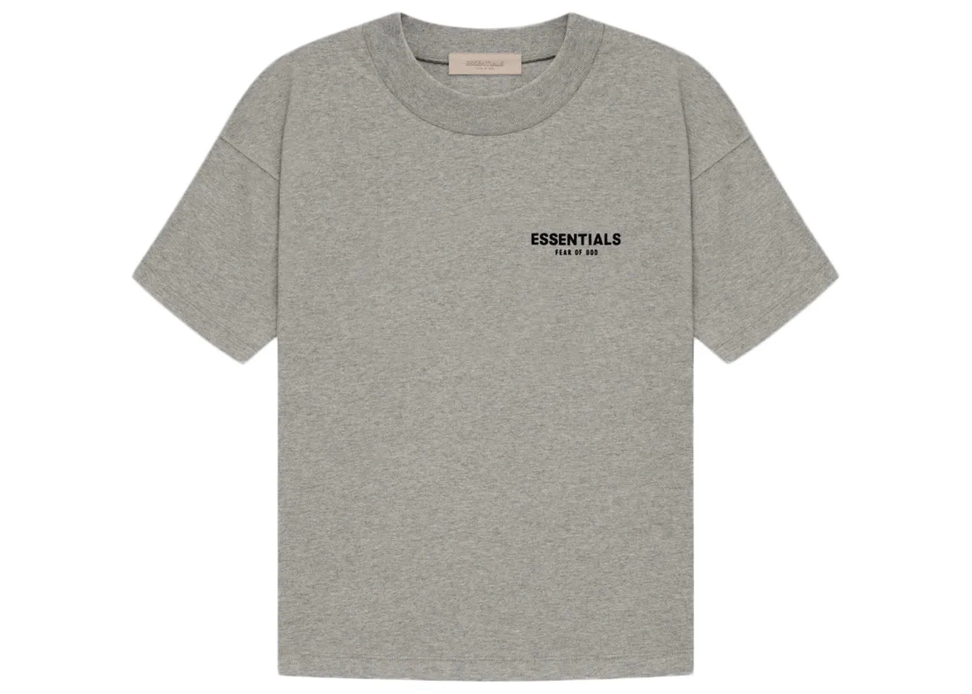 Fear of God Essentials (SS22) Dark Oatmeal T Shirt