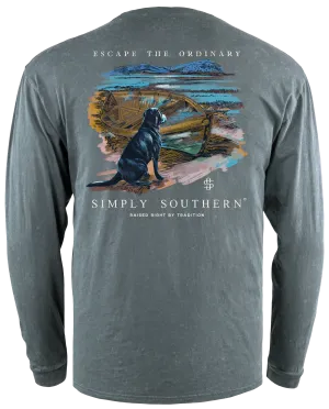 Final Sale✨ Dog Men's Long Sleeve Simply Southern