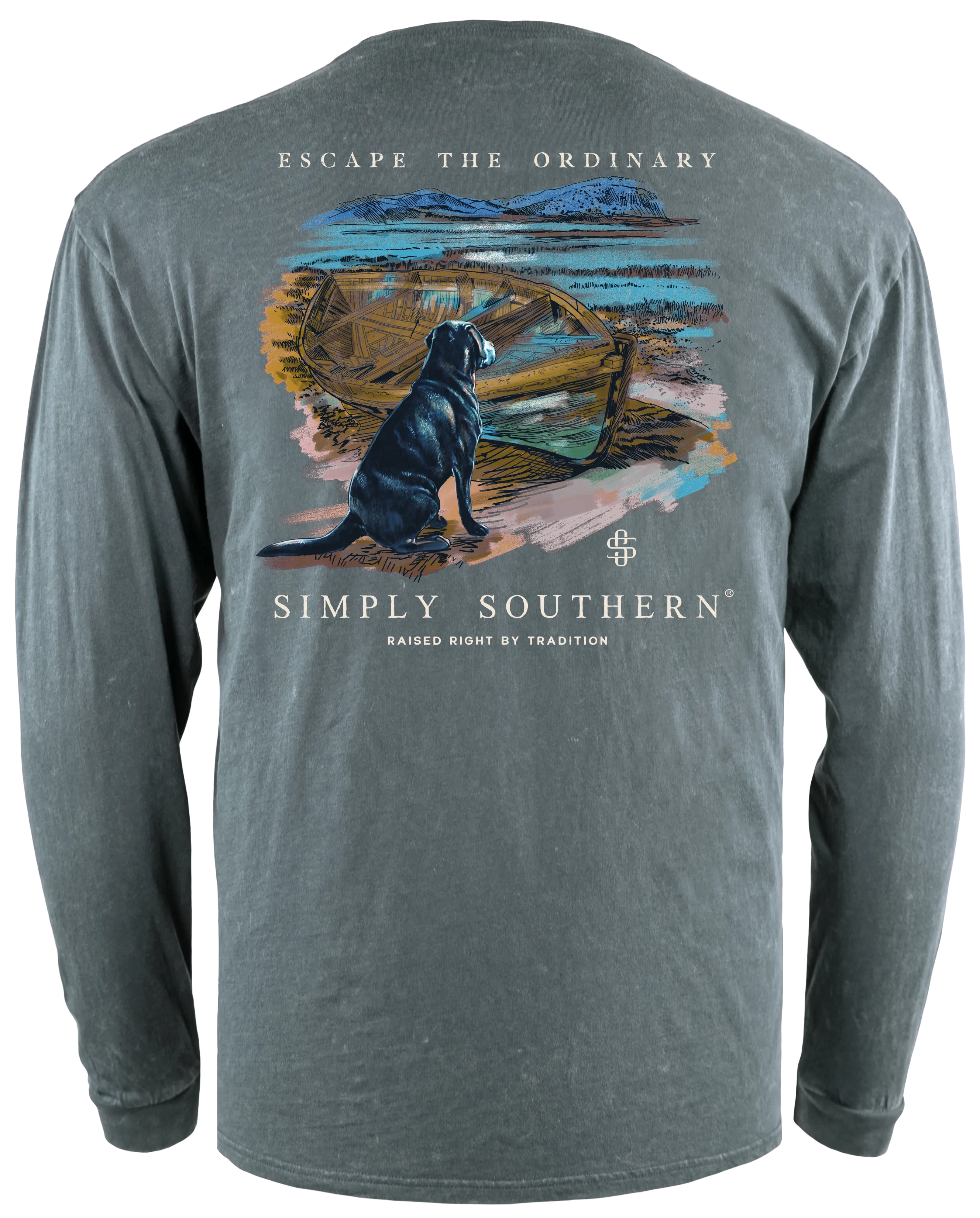 Final Sale✨ Dog Men's Long Sleeve Simply Southern