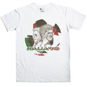 Football Gazza And Lineker Italia 90 T-Shirt