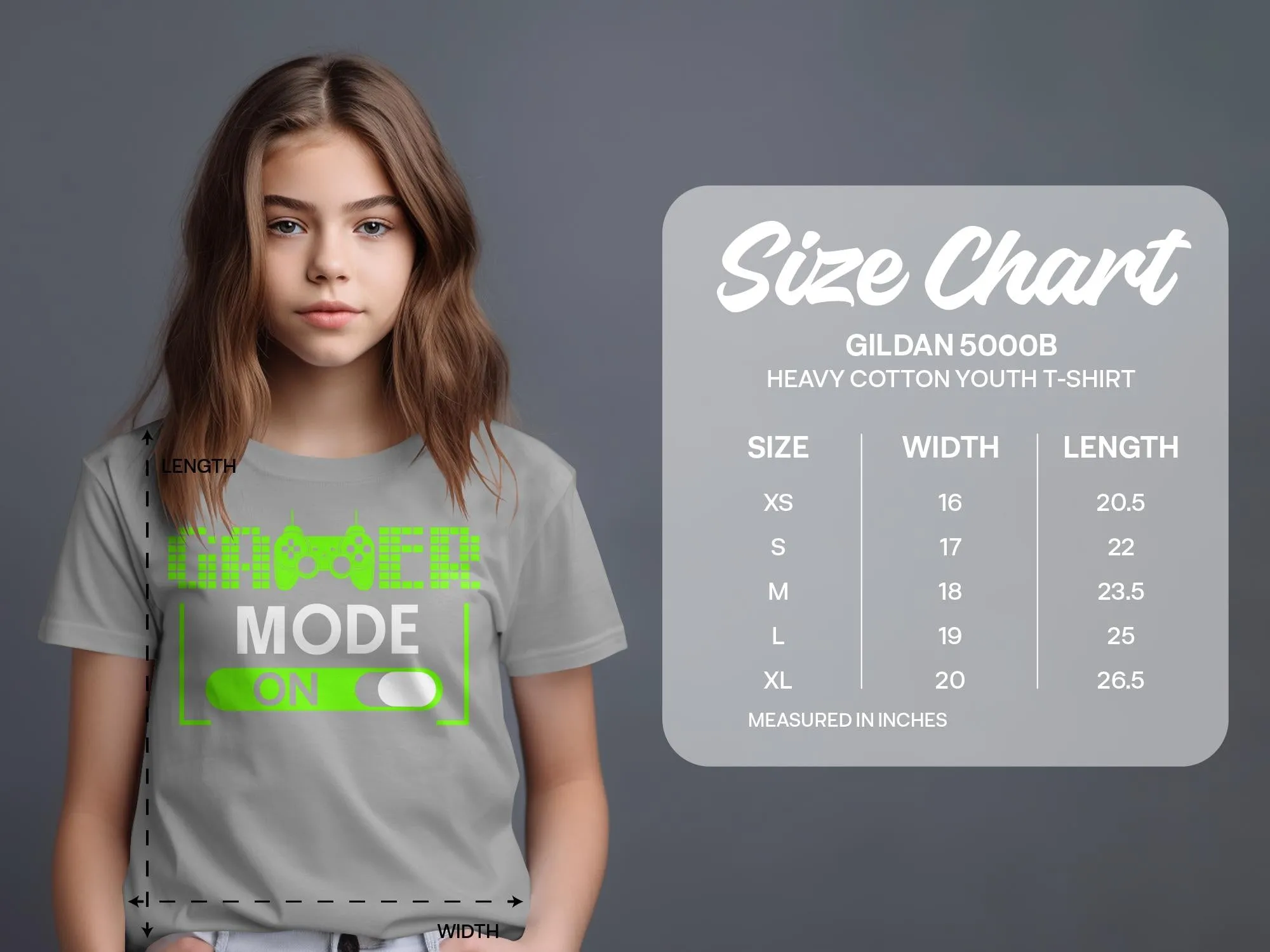 Gamer Mode On Gaming T-Shirt for Boys and Girls