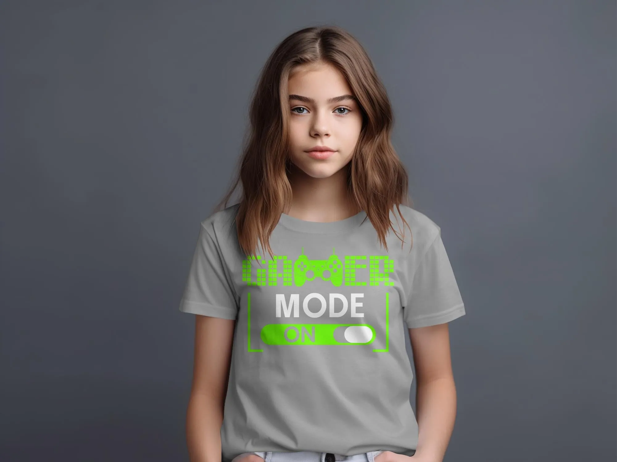 Gamer Mode On Gaming T-Shirt for Boys and Girls