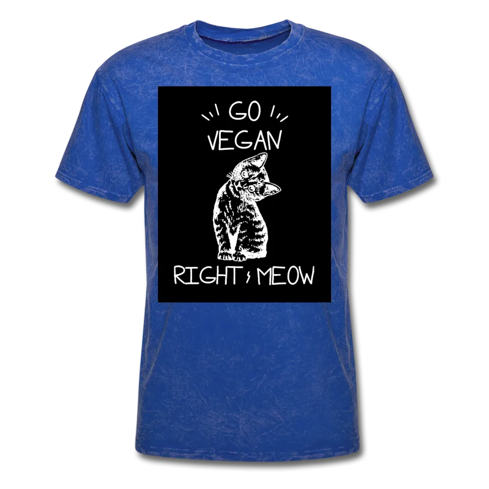 Go Vegan Right Meow Classic T-Shirt