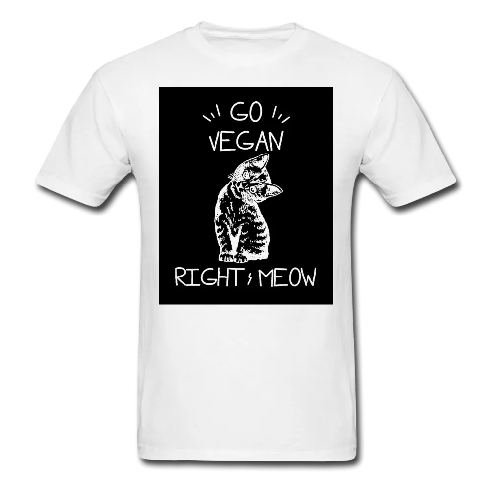 Go Vegan Right Meow Classic T-Shirt