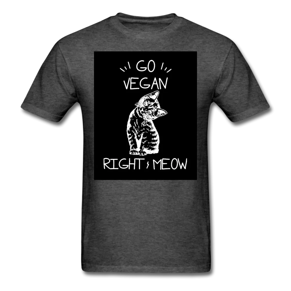 Go Vegan Right Meow Classic T-Shirt