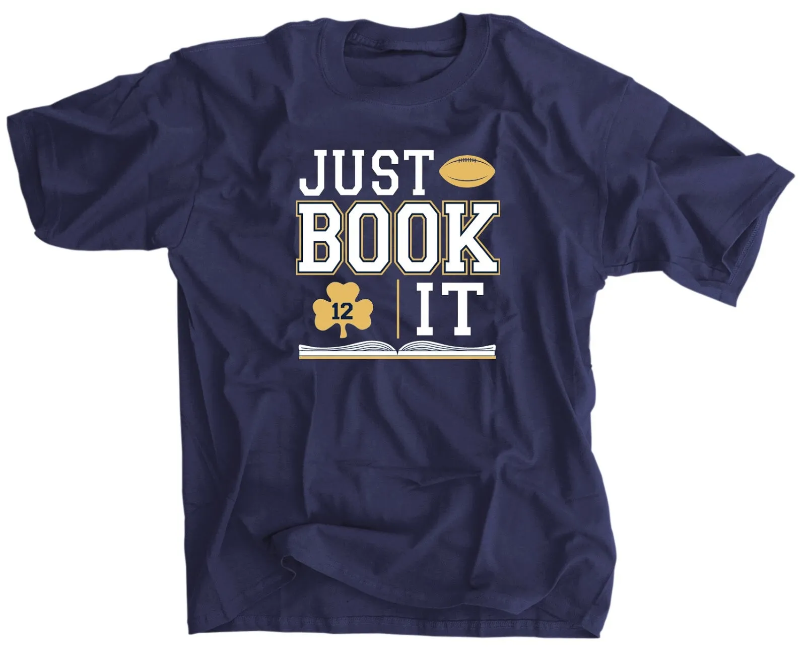 Just Book It Navy Shirt