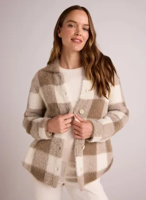 Knitted Fuzzy Shacket