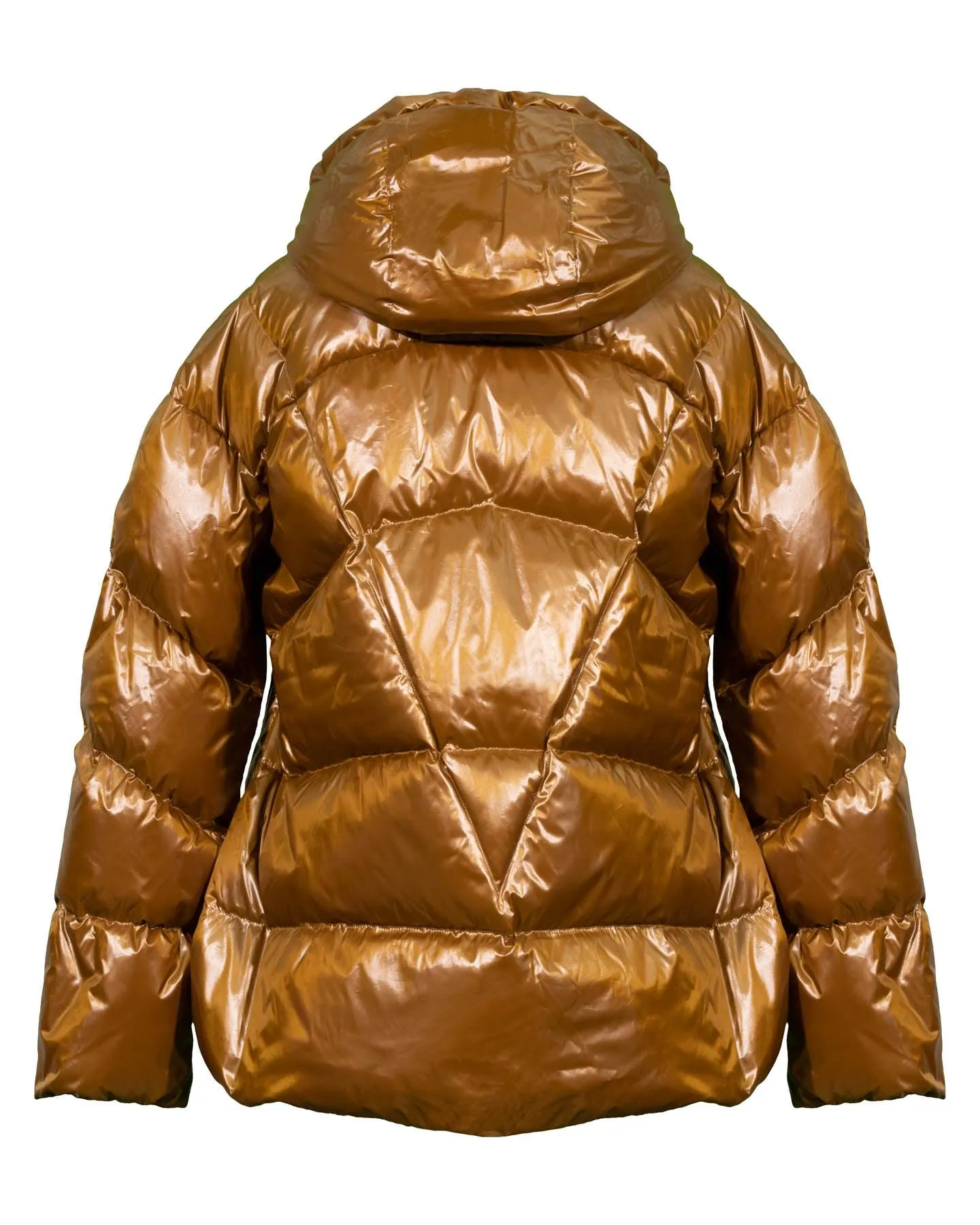 Lacquer Down Puffer Coat