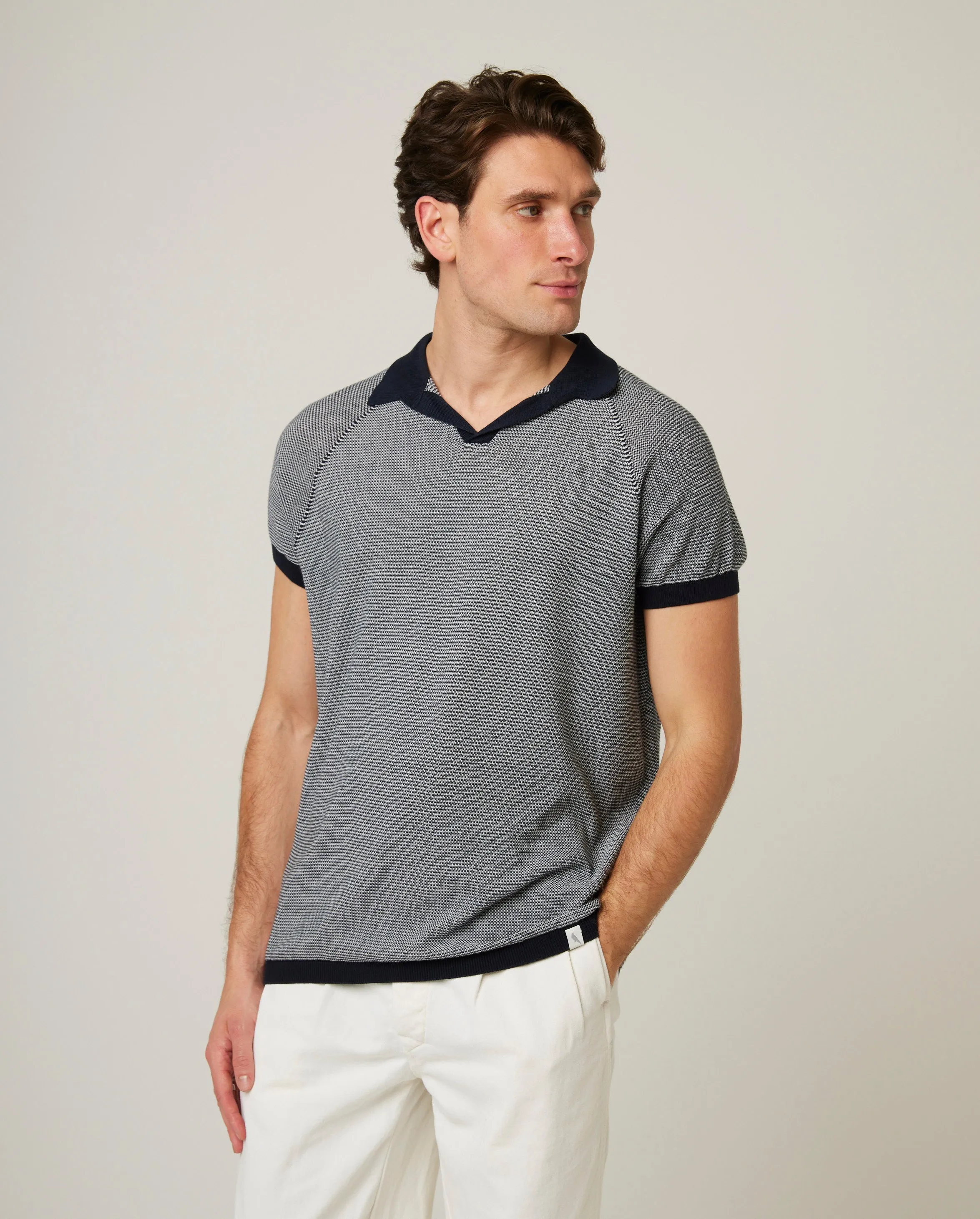 Lynton Polo Shirt Navy