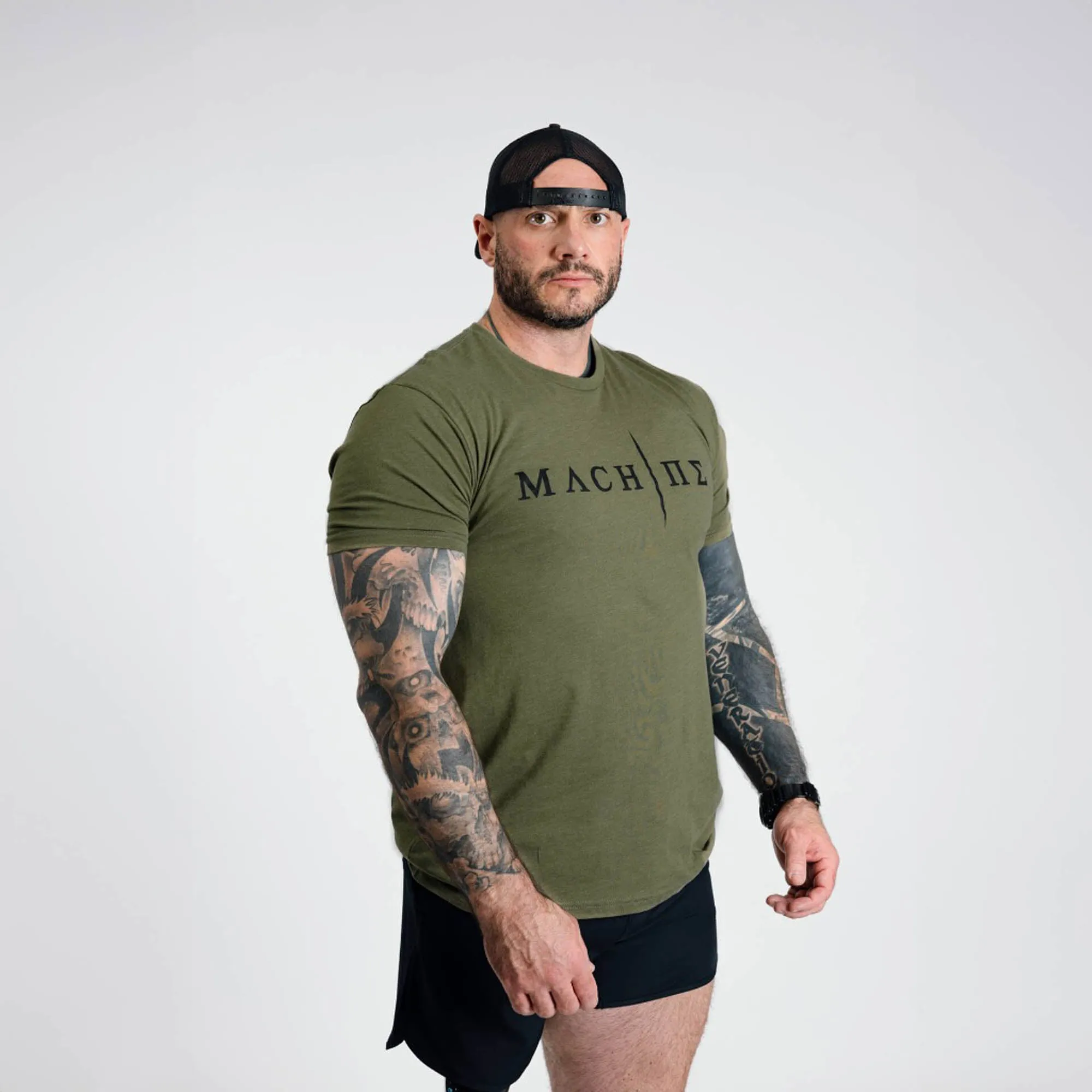 Machine V2 Shirt - Military Green