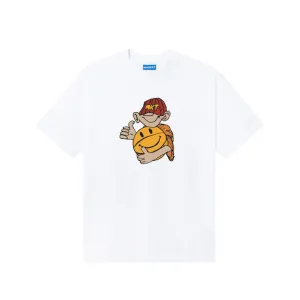 Market Smiley Friendly Game T-Shirt (White)